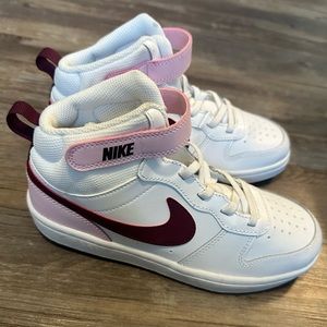 Nike Court Borough Mid 2 high top pink foam